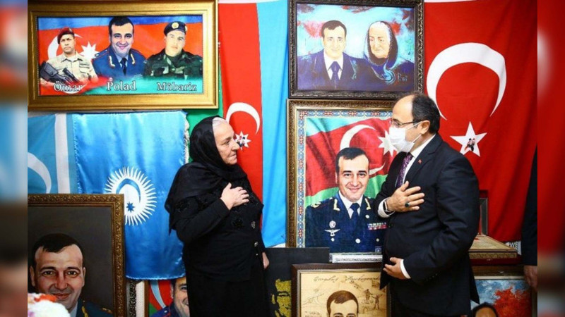 Türkiyə səfiri Milli Qəhrəman Polad Həşimovla bağlı paylaşım edib