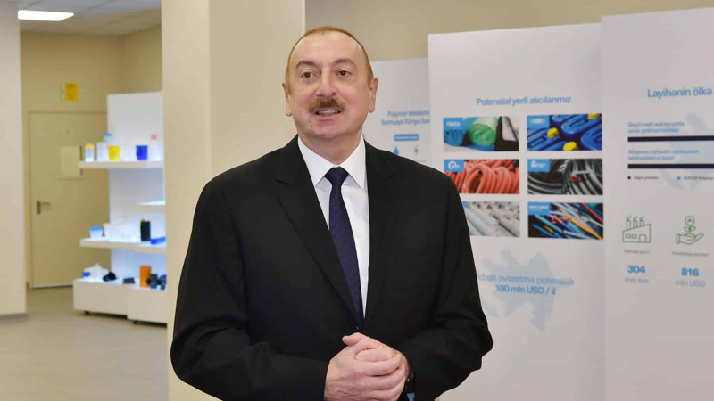 Prezident İlham Əliyev Sumqayıta səfər edib