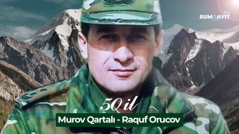 Murov qartalı Raquf Orucovun mövlud günüdür