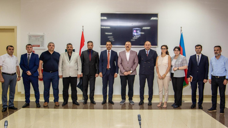 İraq Respublikasının nümayəndələri şəhərimizə səfər ediblər