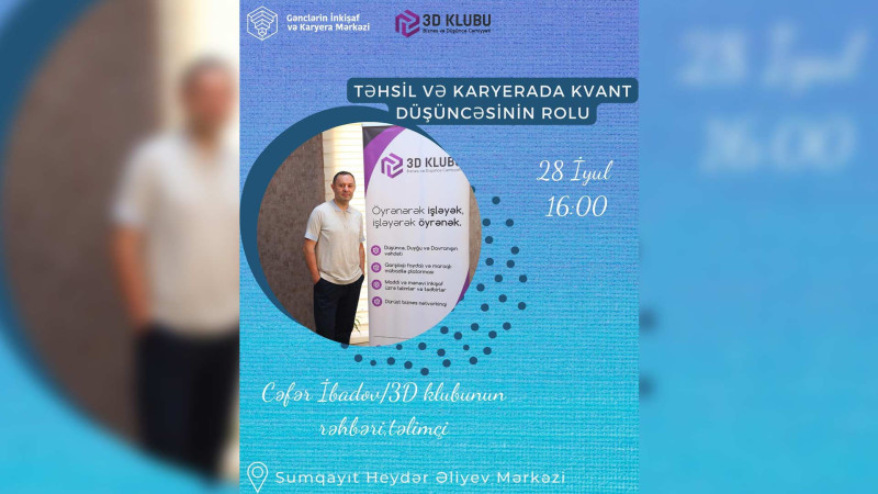 GİKM gənclər üçün müxtəlif mövzularda təlim keçirəcək