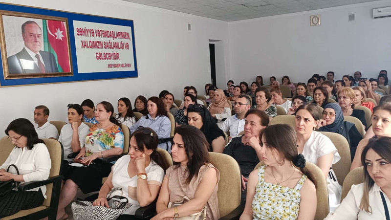 Sumqayıtda “Xroniki koronar sindrom” mövzusunda seminar baş tutub