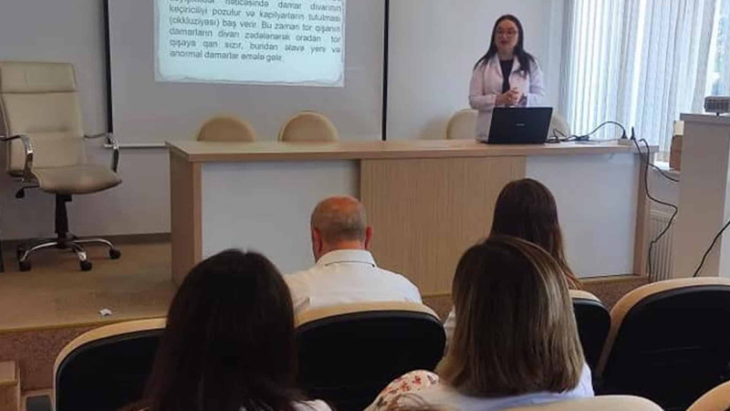 Həkimlərə diabetik retinopatiya xəstəliyi barədə ətraflı məlumat verilib