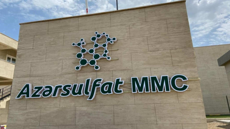 Sumqayıtda istehsal edilən sulfat turşusu daxili bazara yönəldiləcək