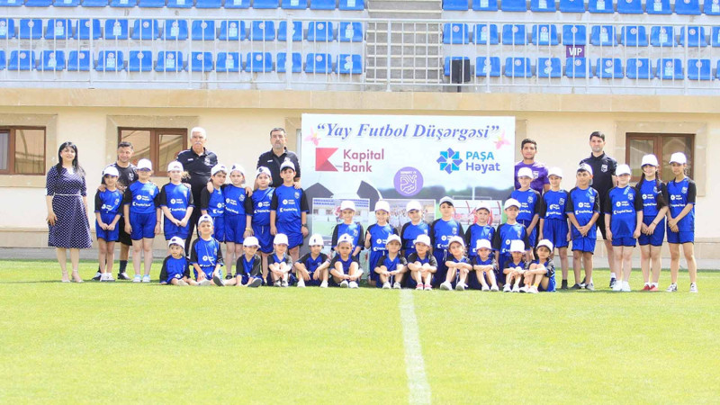 Yay Futbol Düşərgəsinə 48 məktəb və liseyin şagirdi qatılıb