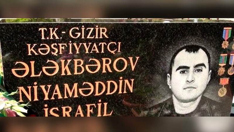 Şəhid Niyaməddin Ələkbərovun doğum günündə xatirəsi anılıb