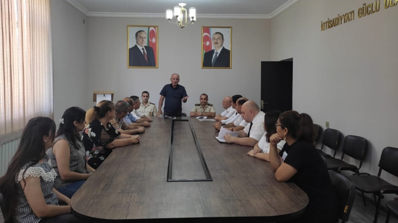 FHN vətəndaşlara təbii və texnogen xarakterli fövqəladə hadisələr barədə məlumat verib