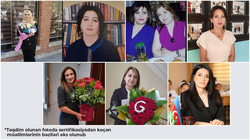 Ümumtəhsil müəssisələrində çalışan müəllimlər sertifikasiya imtahanında yüksək nəticə göstəriblər