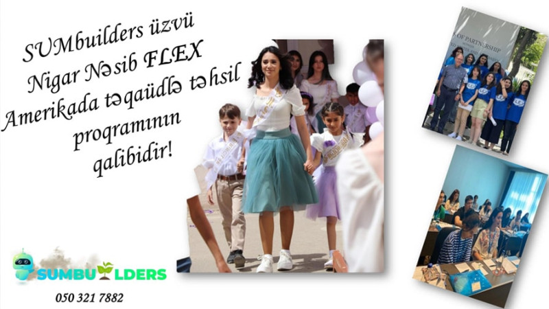 “SUMbuilders” komandasının üzvü ABŞ-ın maliyyələşdirdiyi proqramı qazanıb