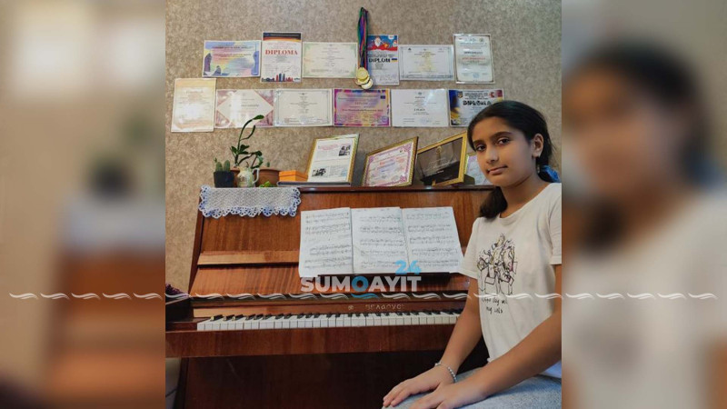 Sumqayıtdan olan istedadlı pianoçu Aysu Məmmədzadə Sumqayıtdan olan istedadlı pianoçu Aysu Məmmədzadə