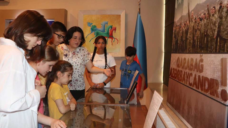 Şəhid və qazi övladlarının iştirakı ilə keçirilən yay düşərgələri davam edir