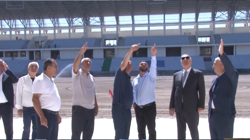 İcra başçısı “Mehdi Hüzeynzadə” stadionunda olub