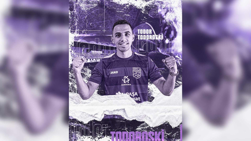 Şimali Makedoniya millisinin üzvü “Sumqayıt” futbol klubuna cəlb olunub
