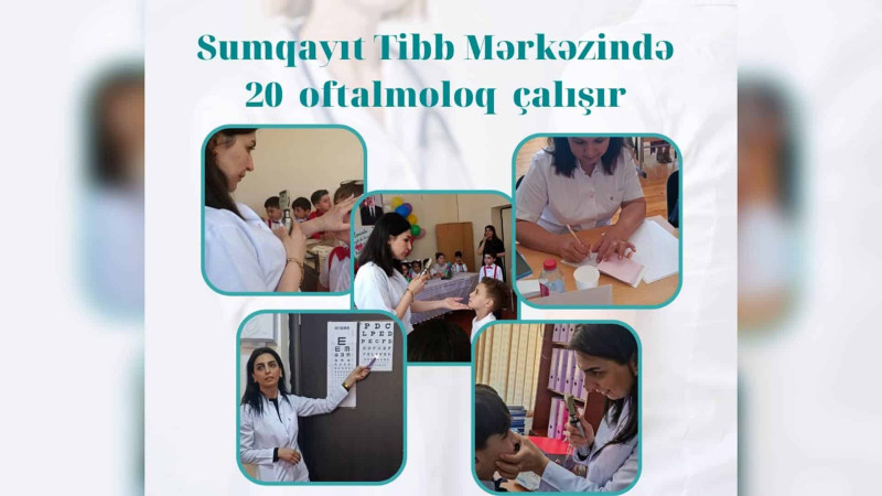 Sumqayıtda oftalmoloqlar hansı xəstəxanalarda çalışırlar?