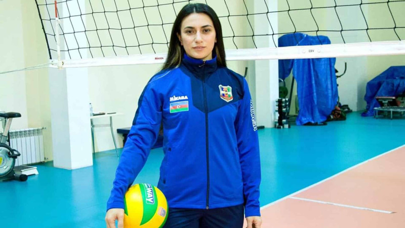 Voleybolçumuz Bəyaz Alıyeva Avropa çempionatında millimizin heyətində çıxış edəcək