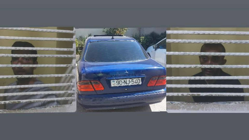Sumqayıtda oğurlanan avtomobil Bakıda tapılıb