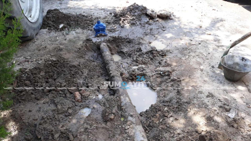 Sumqayıtın bir hissəsində suyun verilməsi müvəqqəti dayandırılıb