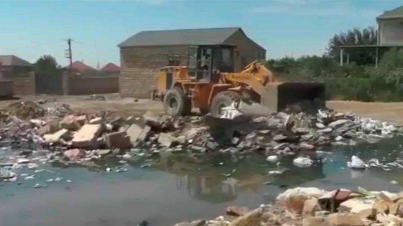 Yeni yaşayış massivində iməcilik işləri aparılıb