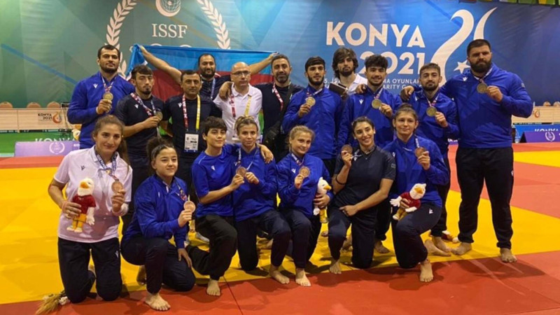 Qadın cüdoçularımız İslam Oyunlarında medal qazanıblar