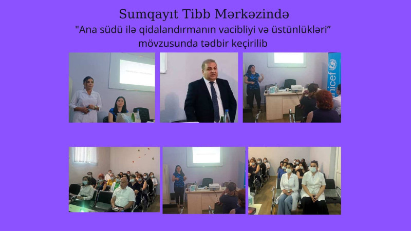 Səhiyyə işçilərinin iştirakı ilə maarifləndirici tədbir keçirilib