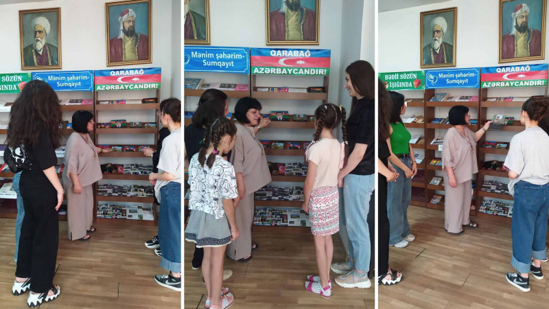 Hərbi vətənpərvərlik mövzusunda məlumat saatı baş tutub