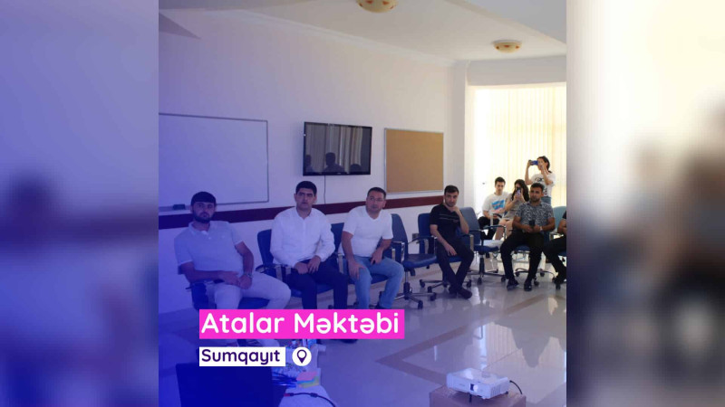 Sumqayıtlı gənc atalar və ata olmağa hazırlaşan şəxslər üçün sessiyalar keçiriləcək