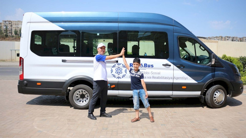 “Reabilitasiya avtobusu”ndan yararlanan uşaqların sayı məlum olub