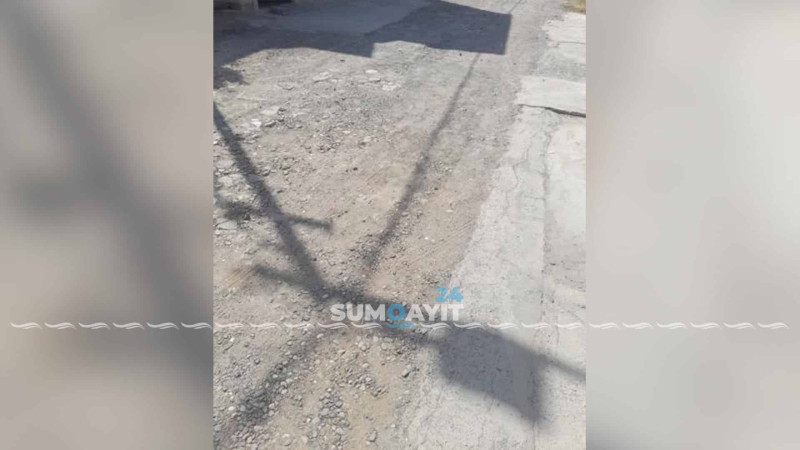 16-cı mikrorayonun sakinləri yolsuzluqdan çətinlik çəkirlər