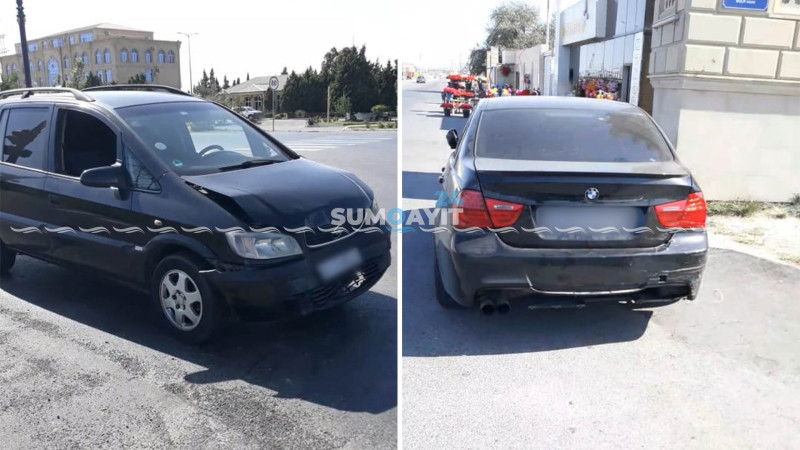 İşıqforların işləmədiyi küçədə qəza baş verib