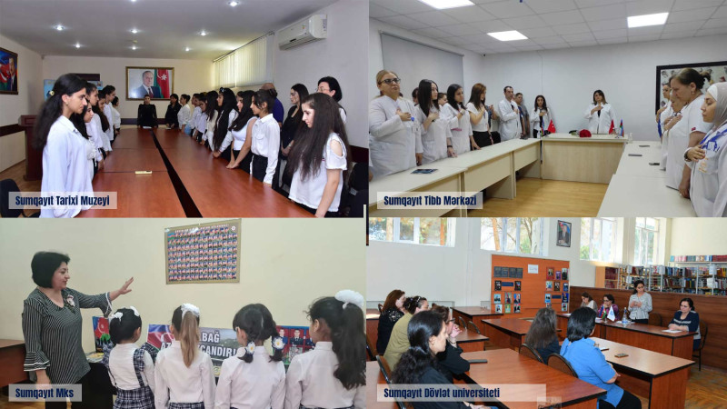 Anım Günü münasibətilə bir sıra müəssisəsərdə tədbirlər təşkil olunub