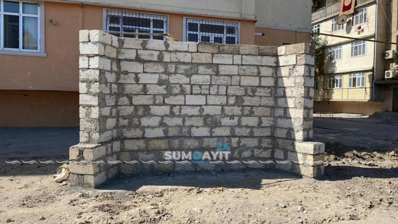 Şəhid Telman Abışovun xatirəsinə bulaq tikilir