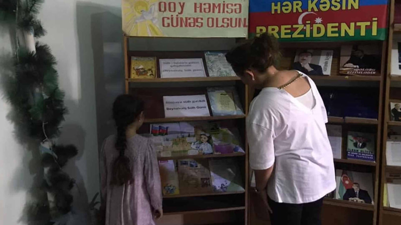 Kitabxananın Uşaq şöbəsində sərgi təşkil olunub