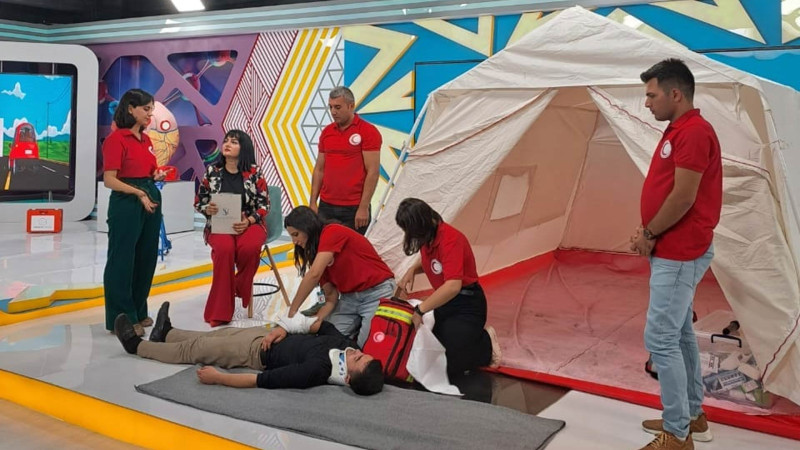 QAC Sumqayıt şəhər bölməsinin nümayəndələri “Səhiyyə TV”-nin efirində çıxış ediblər