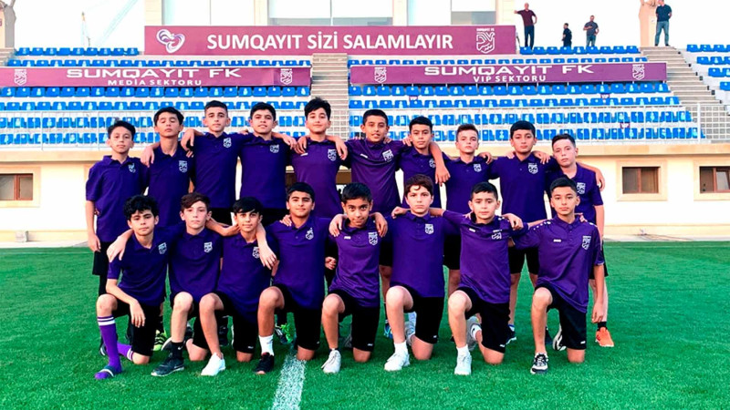 “Sumqayıt” FK U-12 komandası beynəlxalq turnirdə çıxış edib