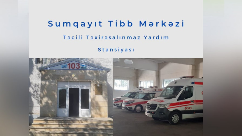 Təcili tibbi yardım stansiyasına edilən müraciətlərin sayı bəlli olub