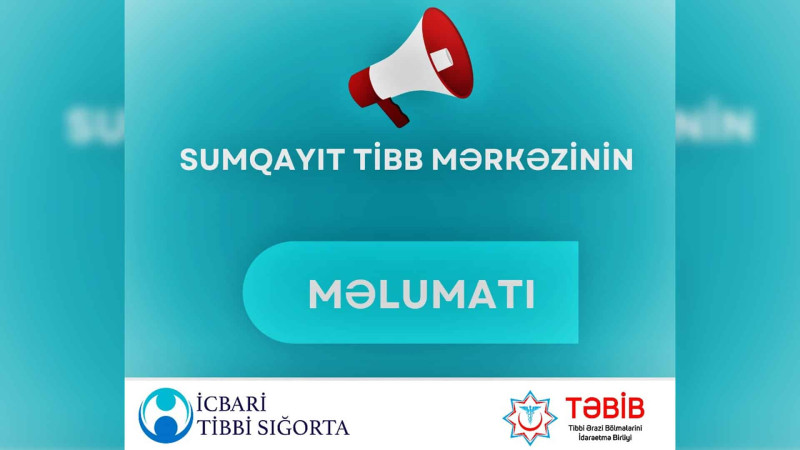 Sumqayıt Tibb Mərkəzi qazi və şəhid ailələri ilə bağlı statistika açıqlayıb