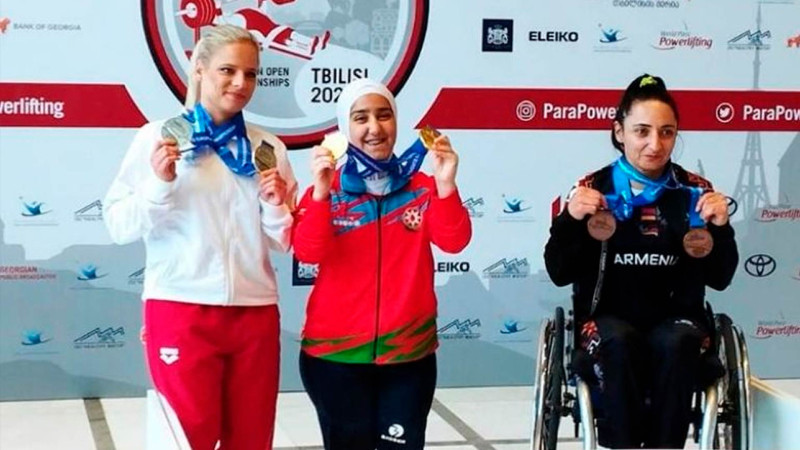 İdmançımız Avropa çempionatında qızıl medala layiq görülüb
