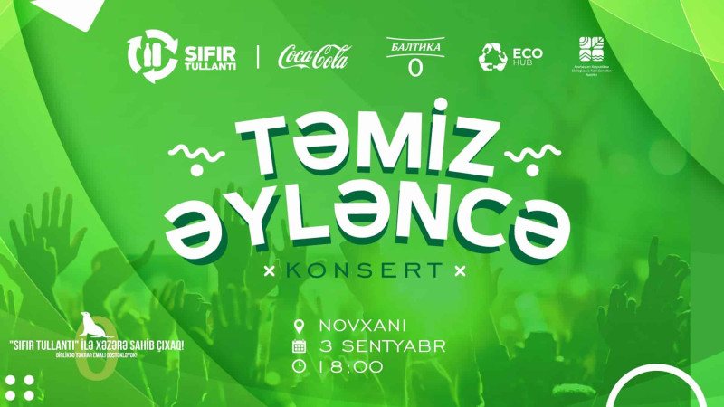 Hər kəs “Təmiz əyləncə” adlı konsertə dəvətlidir
