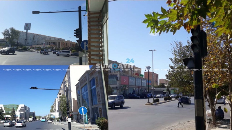 İşıqforların işləməməsi şəhərdə hərəkəti iflic edib