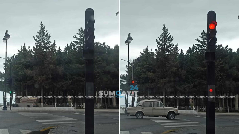 İşıqforun nasaz olması yol hərəkəti iştirakçıları arasında çaşqınlıq yaradır