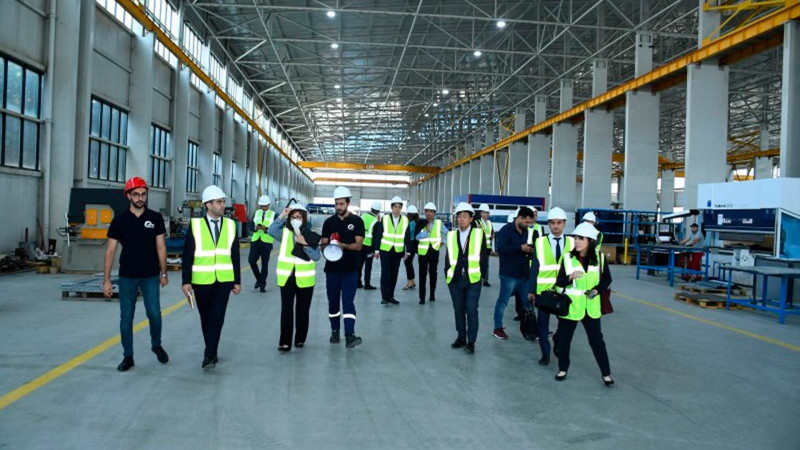 Yaponiya nümayəndə heyəti Sumqayıt Kimya Sənaye Parkında olub