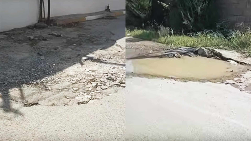 Sakinlər məktəbə aparan yolun yararsız olmasından çətinlik çəkirlər