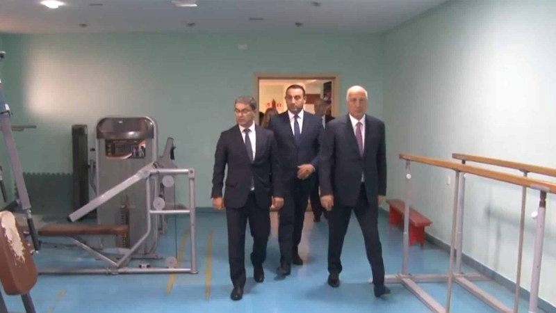 İcra başçısı 1 nömrəli İOE Uşaq-Gənclər İŞ məktəbində yaradılan şəraitlə tanış olub