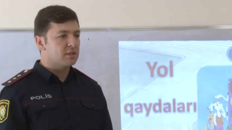 Şagirdlərin təhlükəsizliyini təmin etmək məqsədilə “Diqqət, uşaqlar” təhlükəsizlik aylığı davam edir