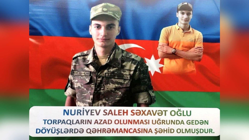 Bu gün şəhid Saleh Nuriyevin anım günüdür