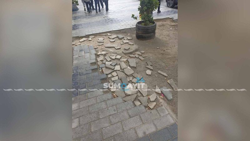 Sakinlər məktəbə aparan yolun təmir olunmasının arzusundadırlar