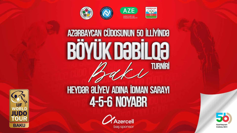 Cüdoçularımız Böyük Dəbilqə turnirində qüvvəsini sınayacaqlar