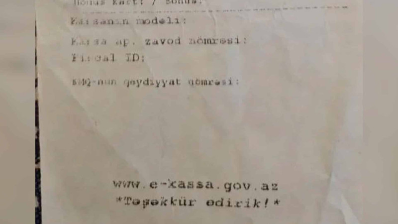 “Gold Qayalı” marketində köhnə məhsulların satıldığı iddia edilir