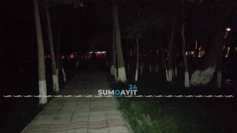“Şəhidlər” parkı axşamlar işıqlandırılmır