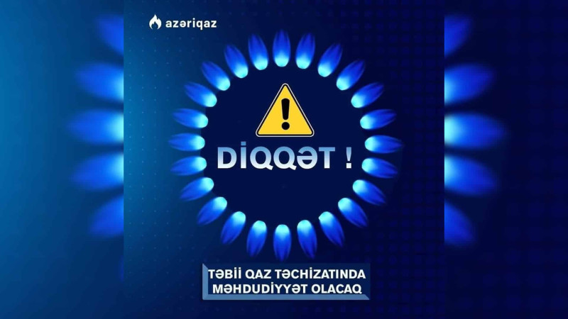 H.Z.Tağıyev qəsəbəsində təbii qazın verilişi dayandırılıb